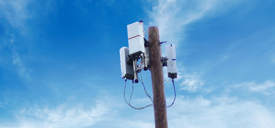 cell antenna on a pole